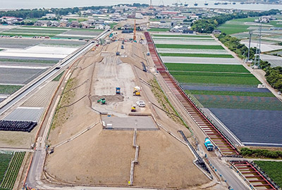 旭野工事建設現場