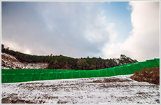 雪上の象形画像